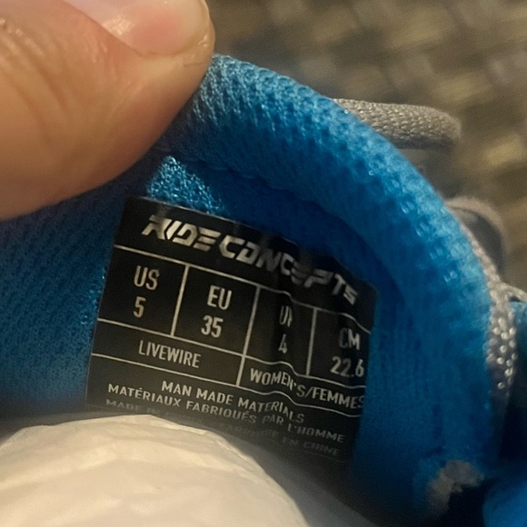 Ride Concepts Live wire women’s mountain Biking shoes Size 5 - Picture 4 of 5